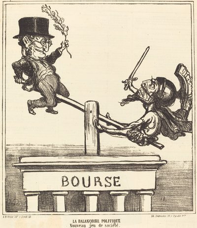 Rozmach polityczny... autorstwa Honoré Daumier