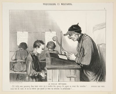 Stare M autorstwa Honoré Daumier