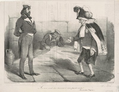 Sąd świadczy usługi, a nie wyroki! autorstwa Honoré Daumier