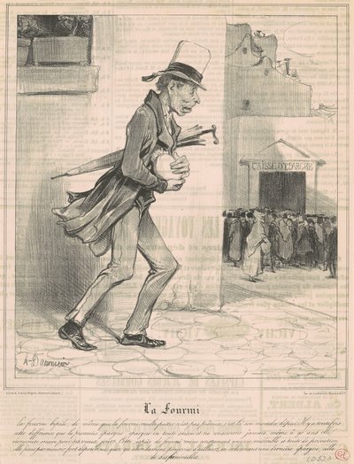 Mrówka autorstwa Honoré Daumier