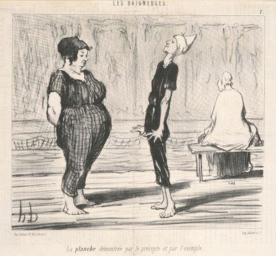 Tablica zademonstrowana przez nakaz... autorstwa Honoré Daumier