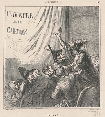 Sieć!!! autorstwa Honoré Daumier