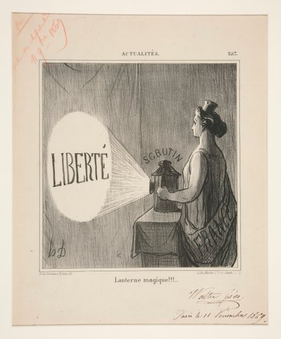 Magiczna Latarnia!!!, #257 z News autorstwa Honoré Daumier