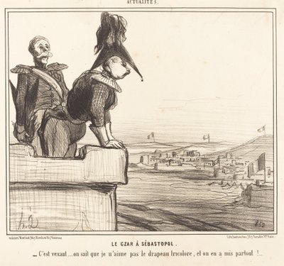 Car w Sewastopolu autorstwa Honoré Daumier
