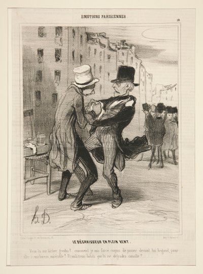 Odtłuszczacz na świeżym powietrzu autorstwa Honoré Daumier