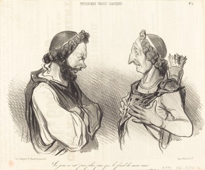 Dzień nie jest czystszy... autorstwa Honoré Daumier
