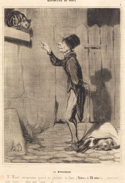 Huncwot autorstwa Honoré Daumier