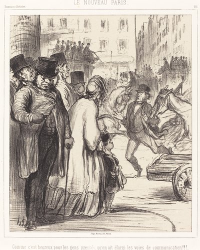 Nowy Paryż autorstwa Honoré Daumier
