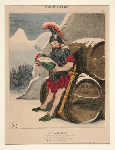 Przejście autorstwa Honoré Daumier