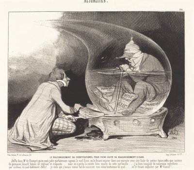 Odmłodzenie Konstytucji autorstwa Honoré Daumier