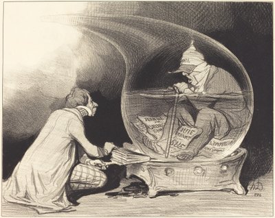 Odmłodzenie Konstytucji autorstwa Honoré Daumier