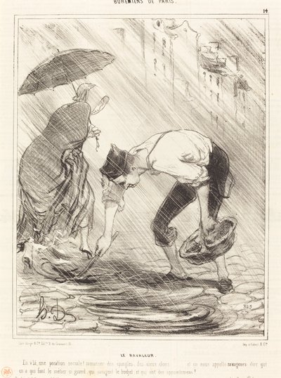 Niszczyciel autorstwa Honoré Daumier