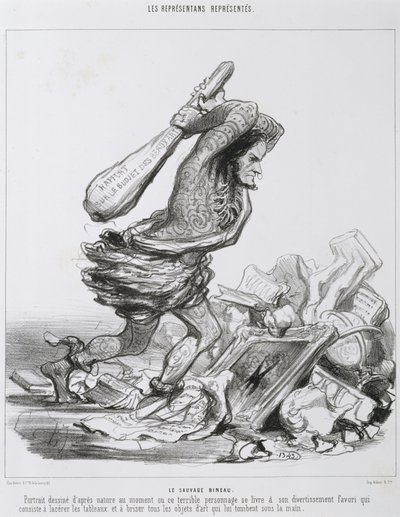 Dzikie Bineau autorstwa Honoré Daumier