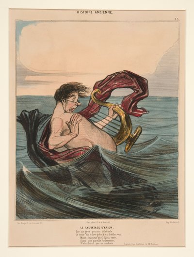 Ratunek D autorstwa Honoré Daumier
