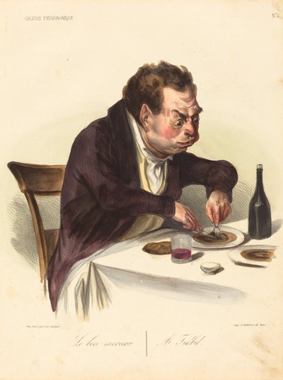 Dobry kawałek autorstwa Honoré Daumier