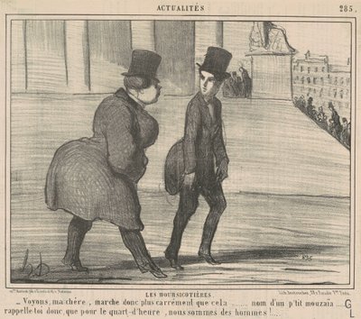 Maklerzy giełdowi... Zobaczmy, moja droga... autorstwa Honoré Daumier