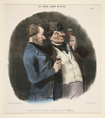 Dzień, w którym autorstwa Honoré Daumier