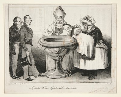 Mały Thiers, ochrzczony? Doktryna (młody Thiers autorstwa Honoré Daumier