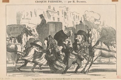 Udogodnienia flanerii... autorstwa Honoré Daumier