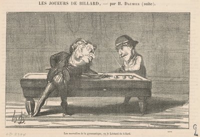 Cuda gimnastyki... autorstwa Honoré Daumier
