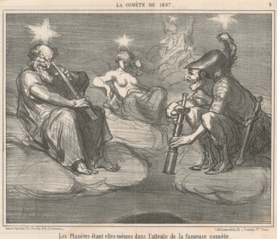 Planety są sobą autorstwa Honoré Daumier