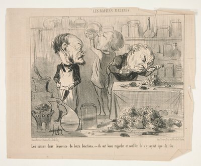Uczeni w autorstwa Honoré Daumier