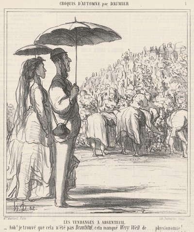 Żniwa w Argenteuil autorstwa Honoré Daumier