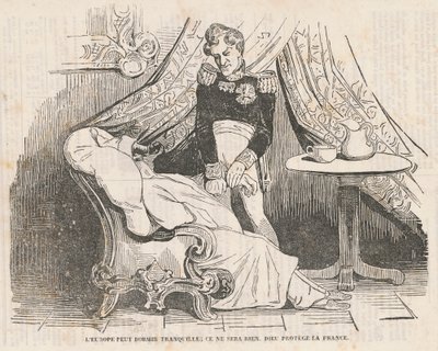 Europa może spać spokojnie... autorstwa Honoré Daumier