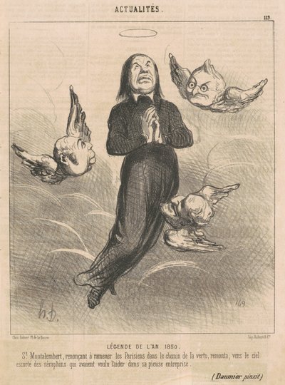 Legenda roku 1850 autorstwa Honoré Daumier