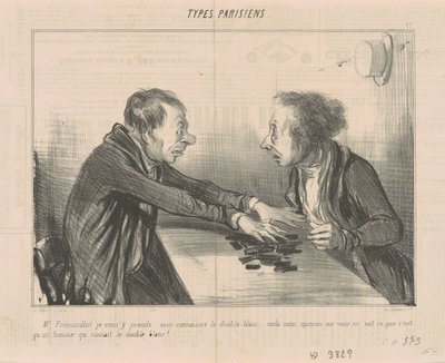 Panie Frémouillot, zabieram cię tam, wiesz... autorstwa Honoré Daumier