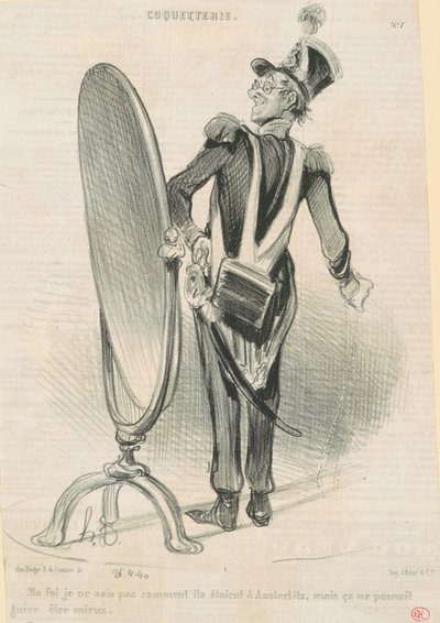 Mój czas nie wiem jak oni... autorstwa Honoré Daumier