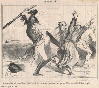 Sposób, w jaki... autorstwa Honoré Daumier