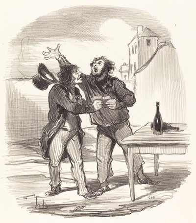 Członek... 10 grudnia biorący... autorstwa Honoré Daumier