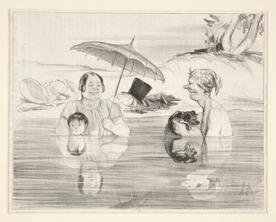 Pani Greluche: Oh Gustave, co autorstwa Honoré Daumier