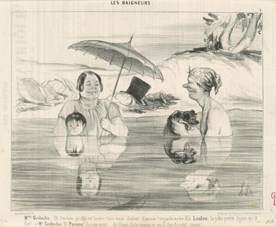 Pani Greluche: Och Gustave, jakie to dobre! autorstwa Honoré Daumier
