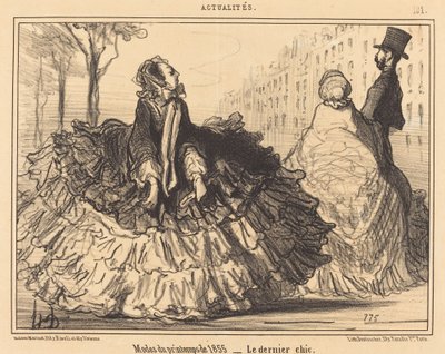 Wiosenne mody z 1855 r autorstwa Honoré Daumier