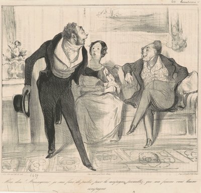 Mój Boże! Proszę pana, jestem... autorstwa Honoré Daumier