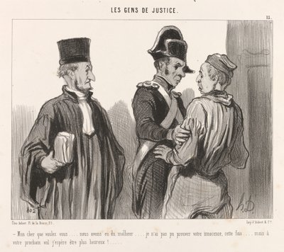 Moja droga, czego chcesz... autorstwa Honoré Daumier