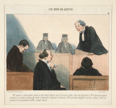 Pan. autorstwa Honoré Daumier
