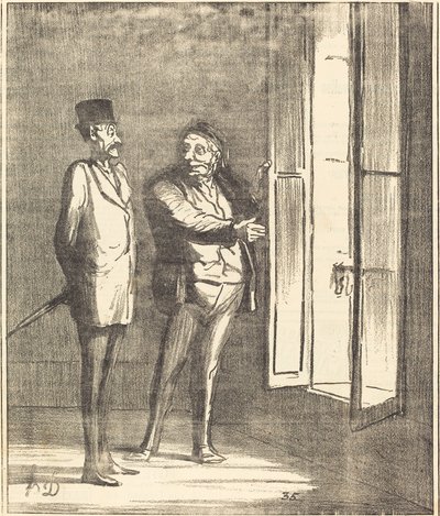 Tu będzie dobrze... autorstwa Honoré Daumier
