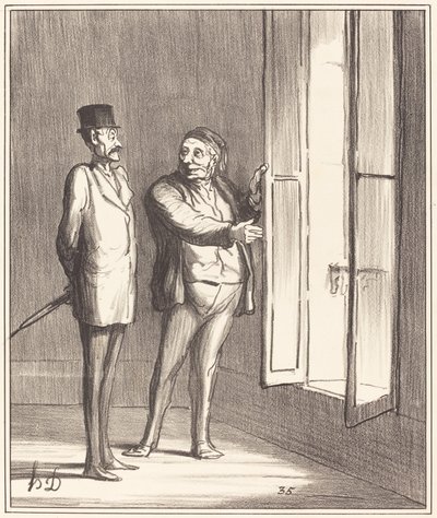 Tu będzie dobrze... autorstwa Honoré Daumier