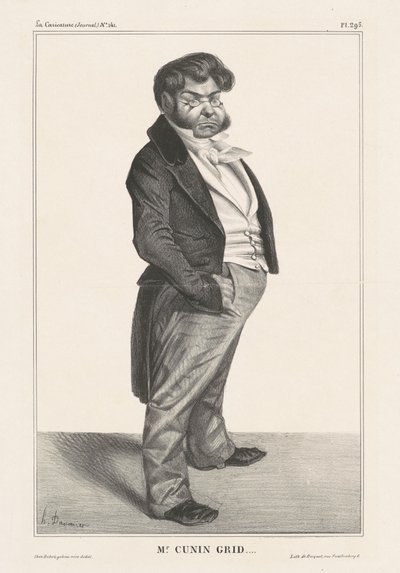 Umierać. Siatka Sunin...(Sunin-Garydyna) autorstwa Honoré Daumier