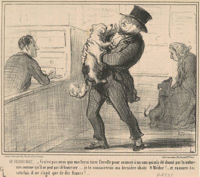 Panie Prudhomme...to nie ja się zrobię... autorstwa Honoré Daumier