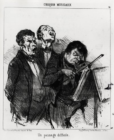 Szkice muzyczne: trudne przejście. Ilustracja d