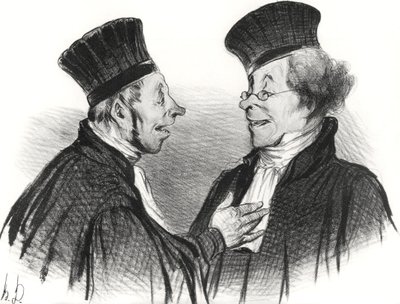 Mój drogi! Zemdlałeś... cudownie. To naprawdę wywarło trwałe wrażenie!, 1838. autorstwa Honoré Daumier