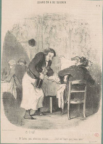Proszę nie zwracać uwagi... autorstwa Honoré Daumier