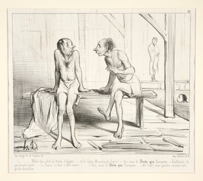 Nasz dobry sojusznik Pacha d autorstwa Honoré Daumier