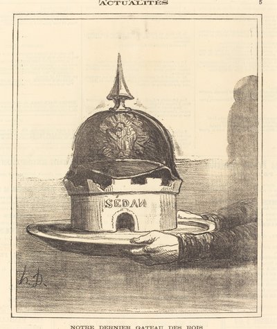 Nasz ostatni królewski tort autorstwa Honoré Daumier