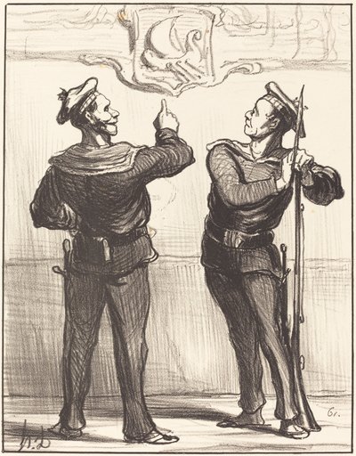 Nigdy byśmy się nie domyślili... autorstwa Honoré Daumier