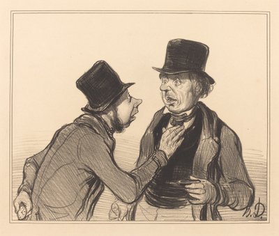 Tak, proszę pana, nie jesteś z Paryża... autorstwa Honoré Daumier